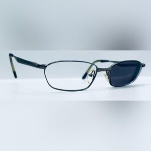 Aztec AZ612 Gunmetal Oval Sunglasses Frames Only